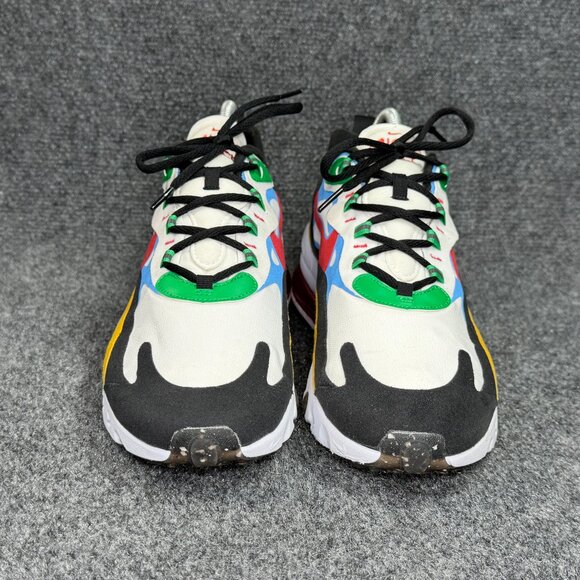 Nike Air Max 270 React Running Shoes Men's SIze 10 Multi-Color Athleitc Training - Picture 2 of 13